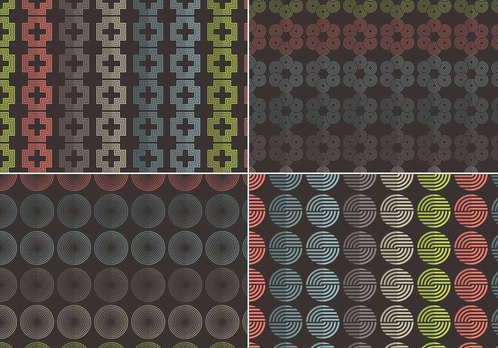 Abstract Seamless Vector Patterns Abstract Seamless Vector Patterns