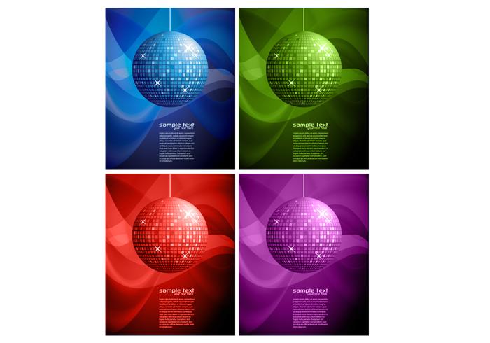 Disco Ball Backgrounds Two Vector Disco Ball Backgrounds Two Vector
