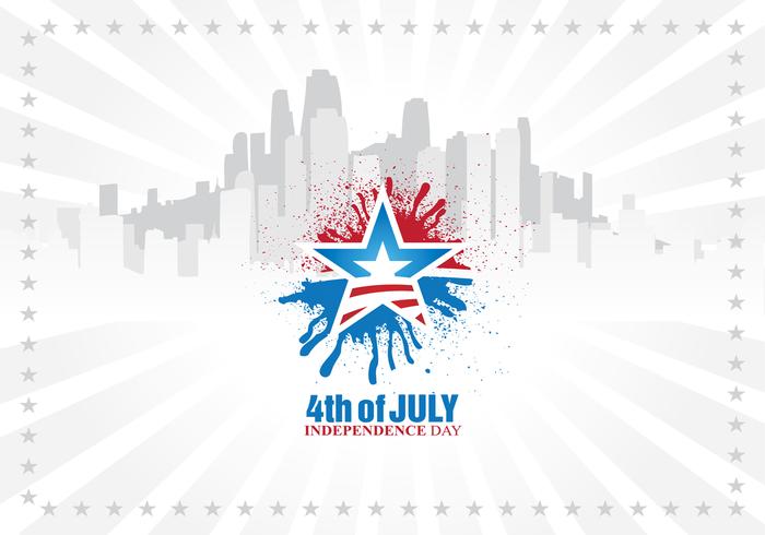 Urban Independence Day Vector Urban Independence Day Vector