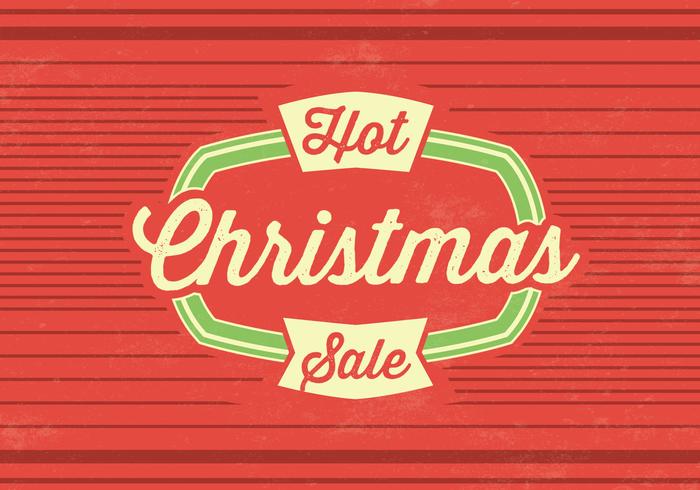 Hot Christmas Sale Vector Background Hot Christmas Sale Vector Background