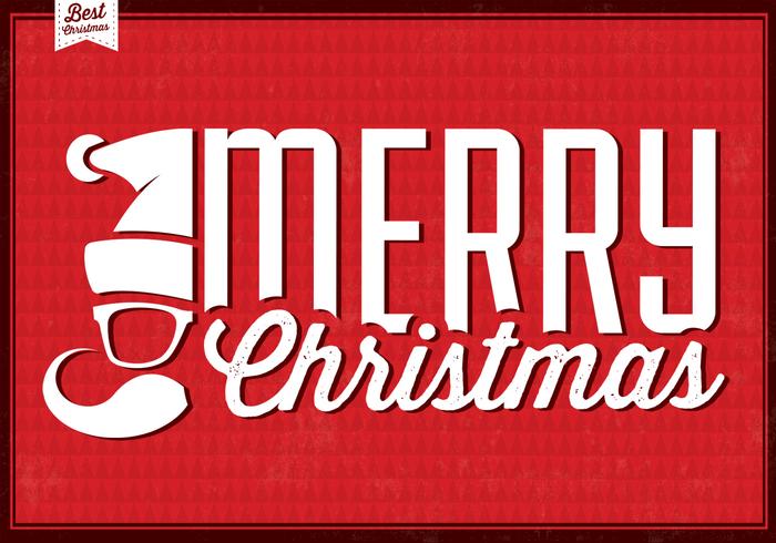 Hipster Santa Christmas Vector Background Hipster Santa Christmas Vector Background