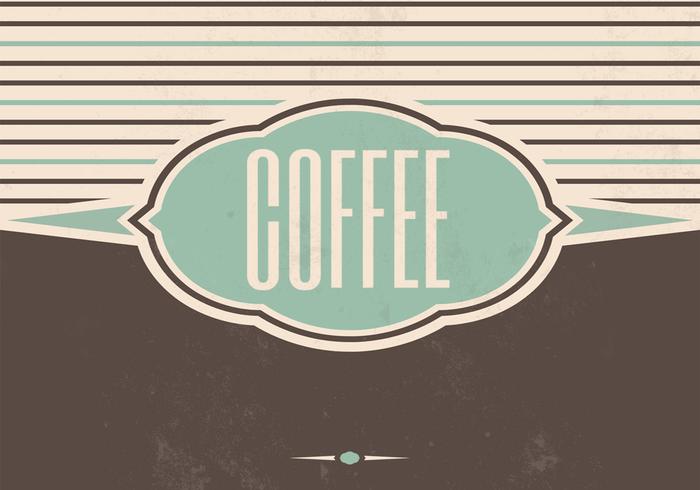 Vintage Coffee Vector Background Vintage Coffee Vector Background