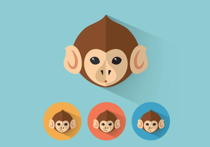 Monkey Vector Portraits Monkey Vector Portraits