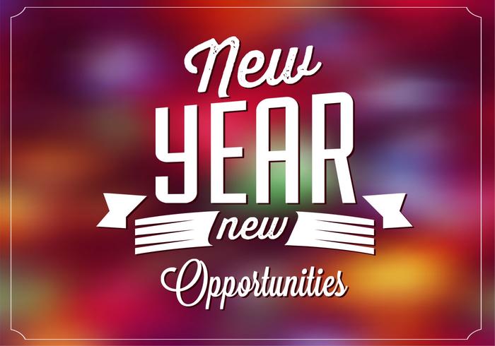 Bright New Year Vector Background Bright New Year Vector Background