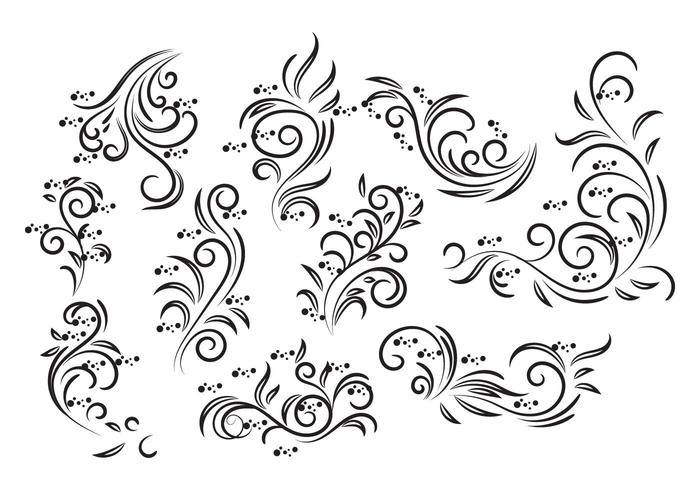 Free Vintage Floral Design Vector Free Vintage Floral Design Vector