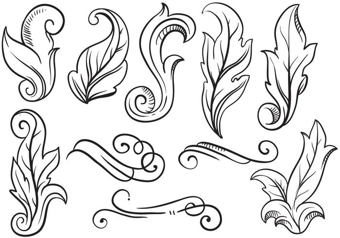 Vintage Ornaments Vectors Vintage Ornaments Vectors