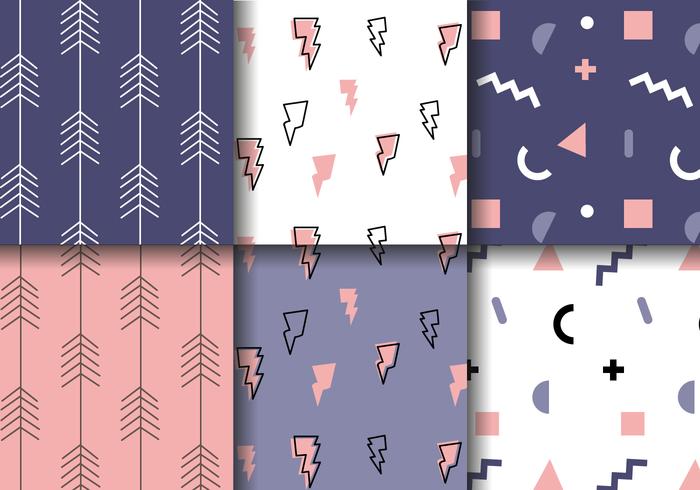 Hipster Pattern Vector Hipster Pattern Vector