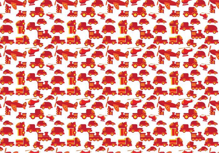 Toy Automobiles Pattern Toy Automobiles Pattern
