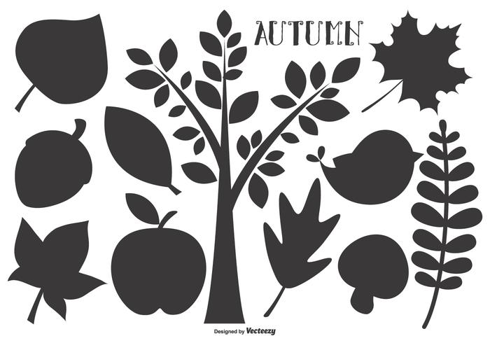 Autumn Vector Shapes Autumn Vector Shapes