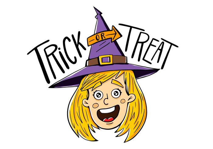 Halloween Character Vector Witch Halloween Character Vector Witch