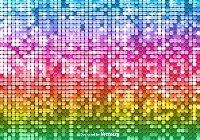 Bright Vector Sequin Rainbow Background Bright Vector Sequin Rainbow Background