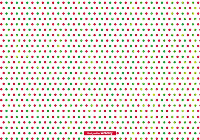 Grunge Polka Dot Christmas Background Grunge Polka Dot Christmas Background