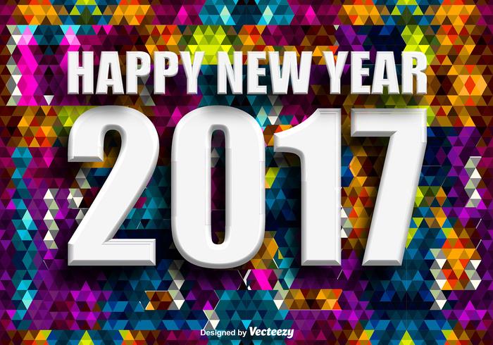 Vector 2017 New Year Background Vector 2017 New Year Background