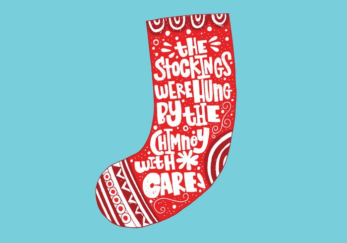 Christmas Stocking Lettering Christmas Stocking Lettering