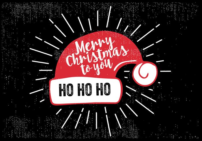 Santa Christmas Hat Vector Santa Christmas Hat Vector
