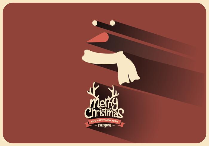 Snowman Face Vector Snowman Face Vector