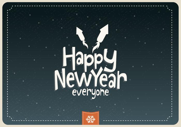 Happy New Year Everyone Vector Happy New Year Everyone Vector