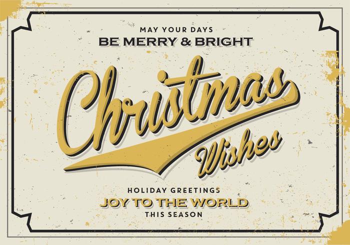 Golden Christmas Wishes Vector Golden Christmas Wishes Vector