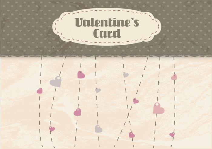 Valentine's Day Heartstrings Vector Valentine's Day Heartstrings Vector