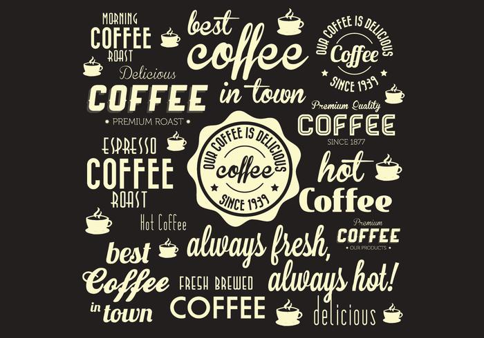 Coffee Fanatic Vector Coffee Fanatic Vector