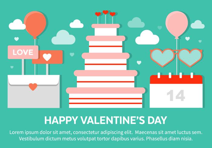 Vector Valentine's Day Elements Vector Valentine's Day Elements
