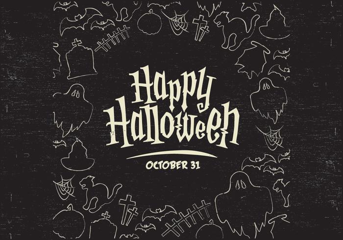 Halloween Border Vector Halloween Border Vector
