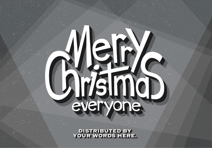 Classic Film Merry Christmas Vector Classic Film Merry Christmas Vector