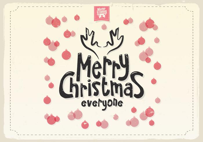 Merry Christmas Ornaments Vector Merry Christmas Ornaments Vector