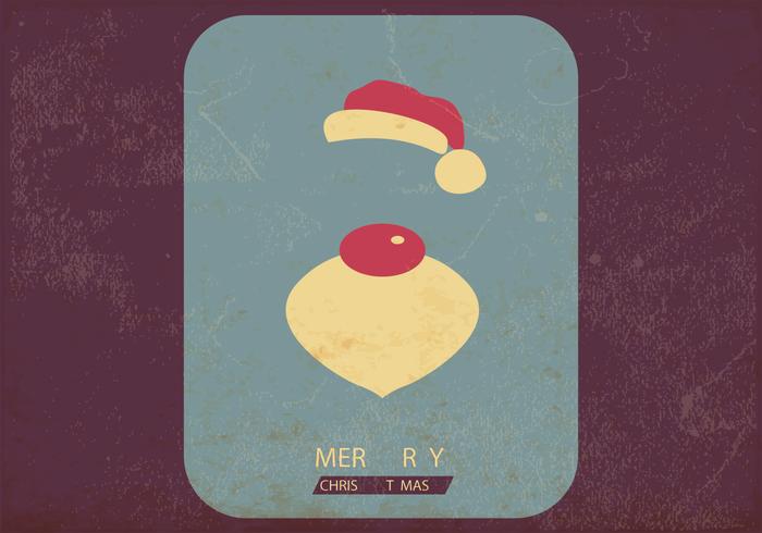 Hat And Ornament Vector Hat And Ornament Vector