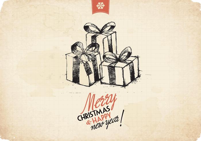 Sketched Gifts Vector Sketched Gifts Vector