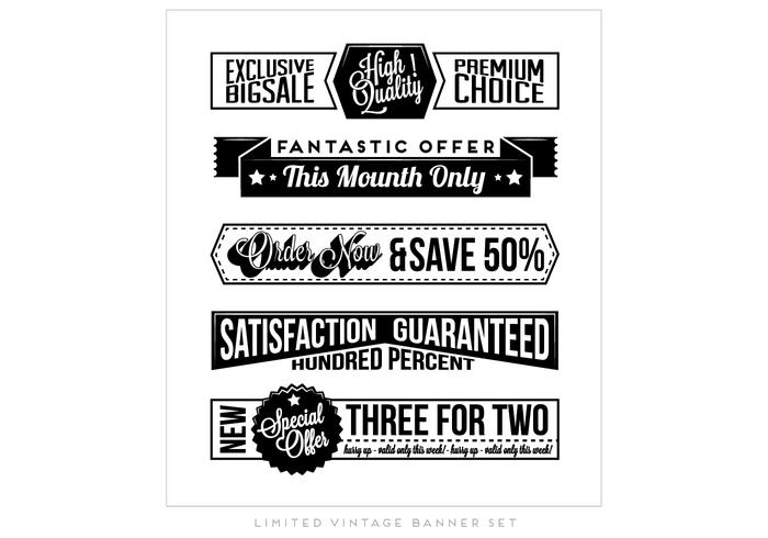 Banner Collection Vector Banner Collection Vector