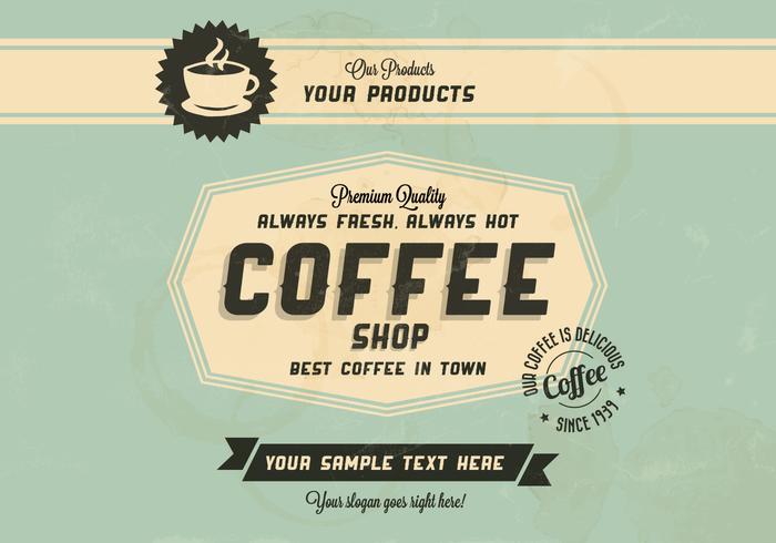 Best Coffee In Town Vector Best Coffee In Town Vector