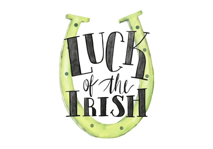 Saint Patrick's Day Watercolor Illustration Saint Patrick's Day Watercolor Illustration