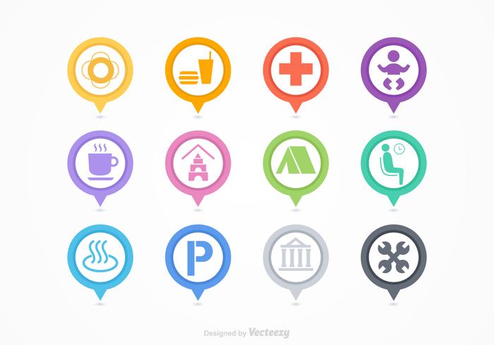 Map Legend Vector Icons Map Legend Vector Icons