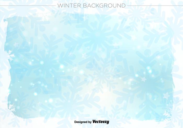 Winter Background Vector Illustration Winter Background Vector Illustration