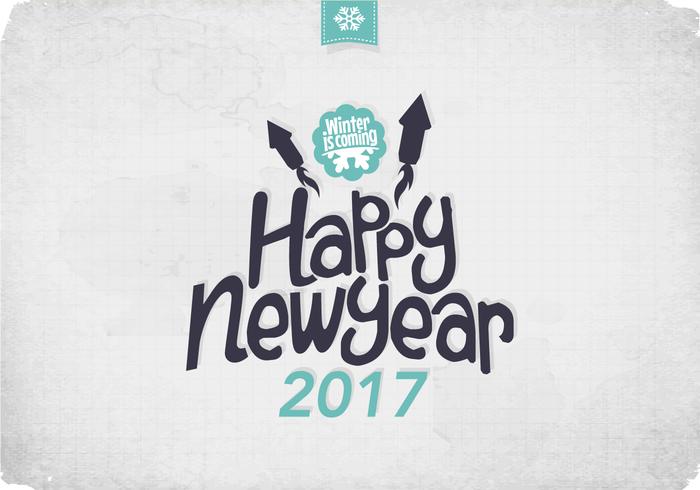 Frosty New Year Vector Frosty New Year Vector