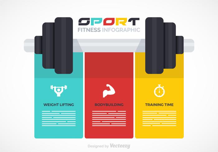 Fitness Vector Infographic Fitness Vector Infographic