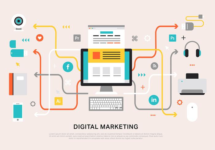 Vector Digital Design and Marketing Vector Digital Design and Marketing