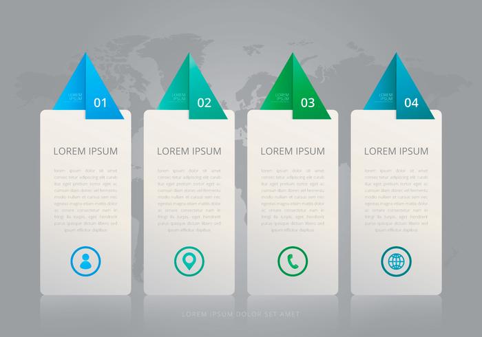 Four Step Tel Infographic Templates Four Step Tel Infographic Templates