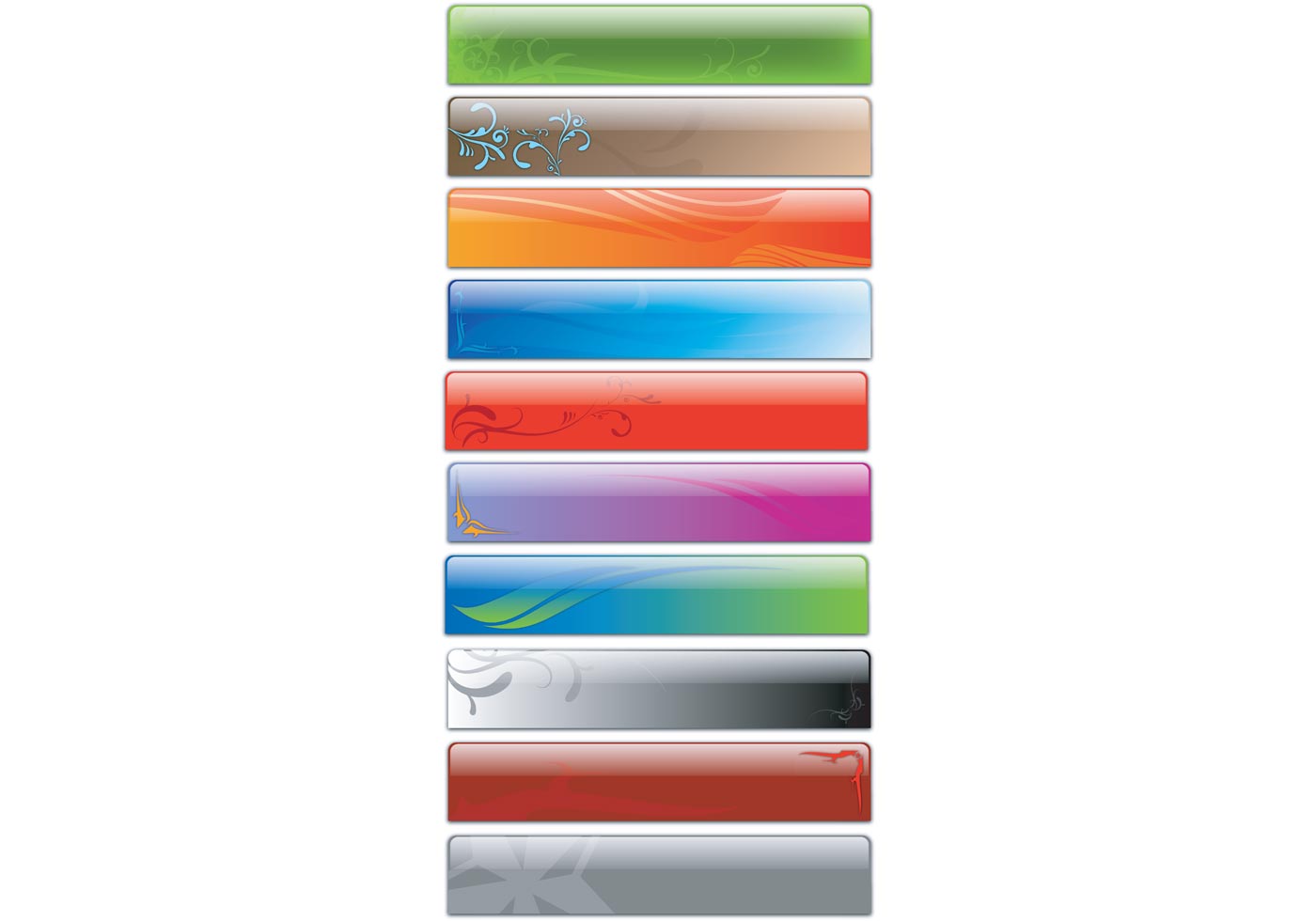 Download Free Vector Glass Header Designs - Fancy - Download Free Vector Art, Stock Graphics & Images