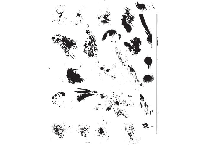 25 Free Vector Drips, Drops, and Splatters 25 Free Vector Drips, Drops, and Splatters