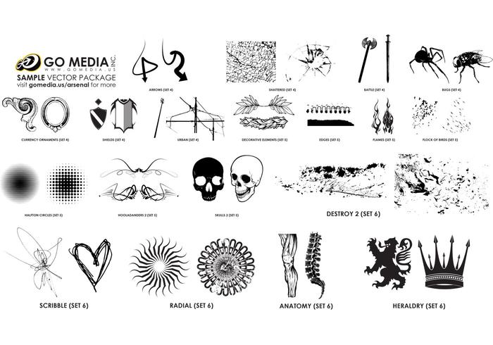 Go Media's Sample Vector Pack #2 Go Media's Sample Vector Pack #2