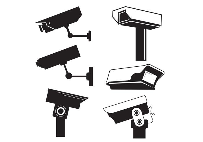 CCTV Camera Vector Graphics CCTV Camera Vector Graphics