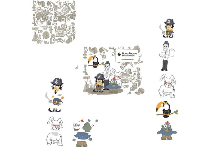 Characters set 1 Characters set 1