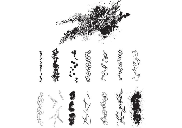 14 Free Scatter Brushes 14 Free Scatter Brushes