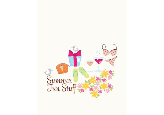 Summer Vector Icons and Fun Stuff Summer Vector Icons and Fun Stuff