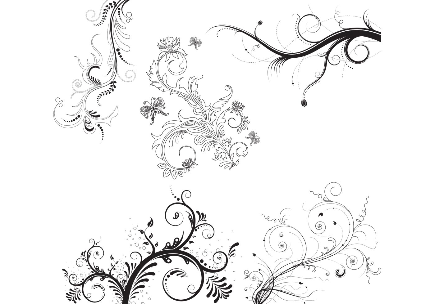 Free Free 285 Floral Ornaments Svg SVG PNG EPS DXF File