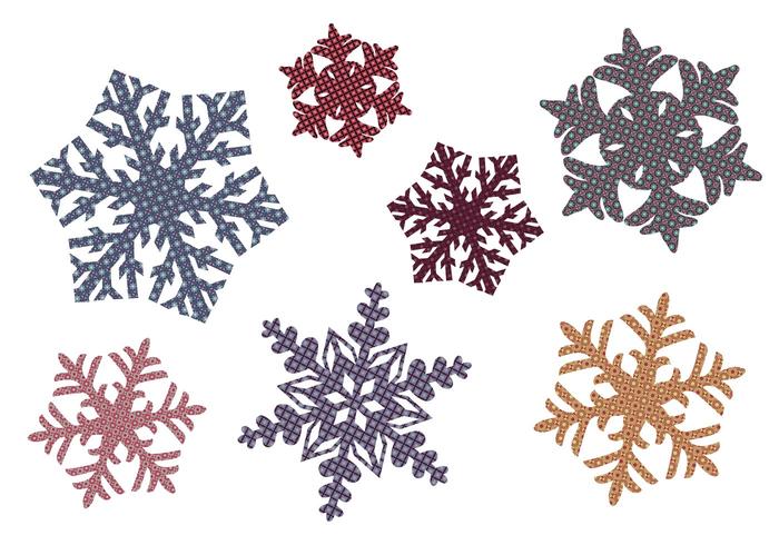 Quilted Snowflakes Quilted Snowflakes