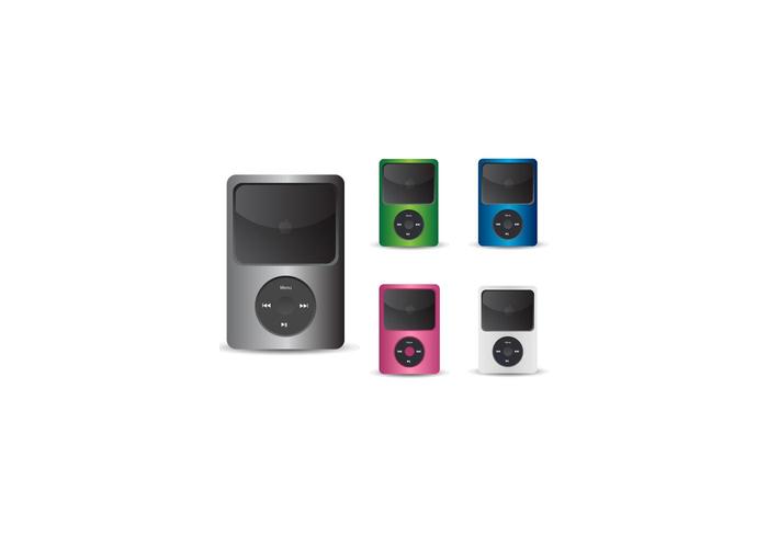 Free IPod Vector Icons Free IPod Vector Icons