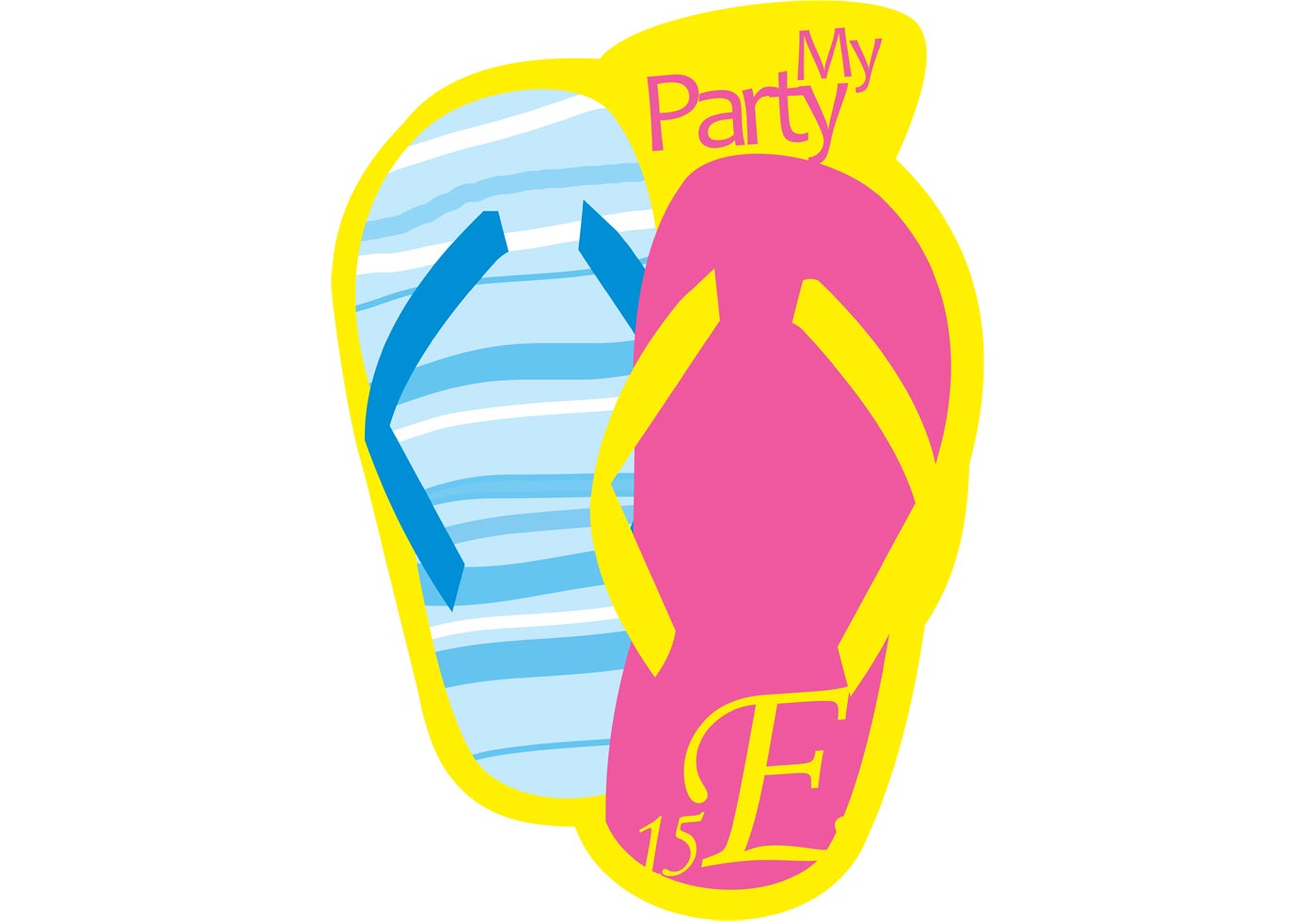 Download Vector Flip Flops - Download Free Vector Art, Stock ...